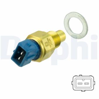 Sonde de température, liquide de refroidissement DELPHI TS10508 pour VOLVO EC40 1.9 D - 70cv