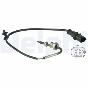 Capteur, température des gaz DELPHI TS30028 pour CITROEN C4 1.7 CDTI - 110cv