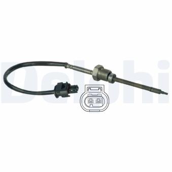 Palpeur, température des gaz DELPHI TS30049 pour MERCEDES-BENZ CLASSE E E 250 CDI 4-matic - 204cv