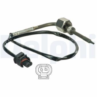 Capteur, température des gaz DELPHI TS30071 pour MERCEDES-BENZ CLASSE E E 350 CGI - 292cv