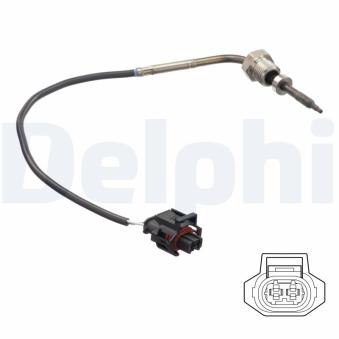 Capteur, température des gaz DELPHI OEM 25183662
