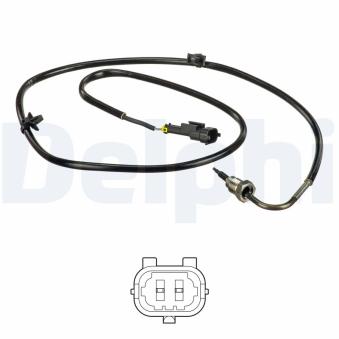 Capteur, température des gaz DELPHI [TS30179]