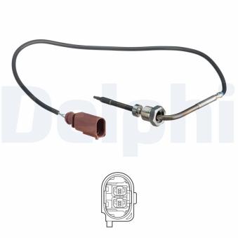 Capteur, température des gaz DELPHI [TS30184]