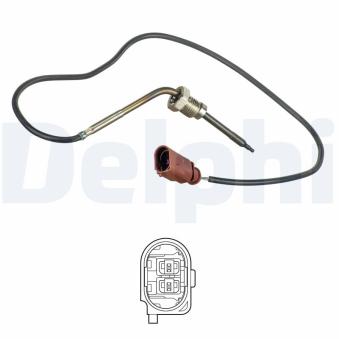 Capteur, température des gaz DELPHI [TS30187]