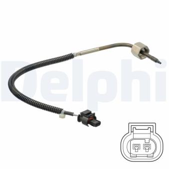Capteur, température des gaz DELPHI TS30203 pour MERCEDES-BENZ CLASSE E E 320 T CDI 4-matic - 224cv
