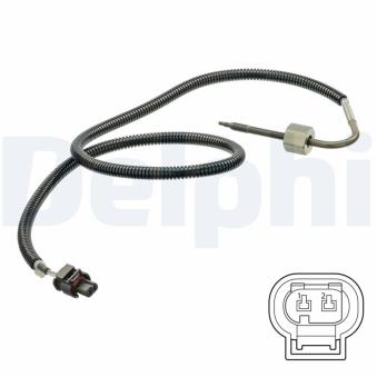 Capteur, température des gaz DELPHI TS30225 pour MERCEDES-BENZ CLASSE S S 320 CDI 4-matic - 211cv