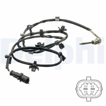 Capteur, température des gaz DELPHI TS30244 pour OPEL INSIGNIA 2.0 Biturbo CDTI 4x4 - 190cv