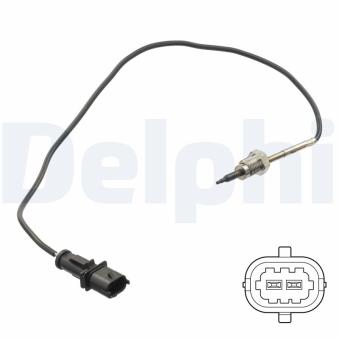 Capteur, température des gaz DELPHI TS30261 pour NISSAN NV200 2.0 JTDM - 163cv
