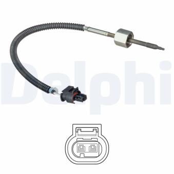 Capteur, température des gaz DELPHI TS30266 pour MERCEDES-BENZ CLASSE E E 420 CDI - 314cv