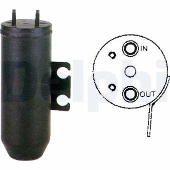 Filtre déshydratant, climatisation DELPHI TSP0175288