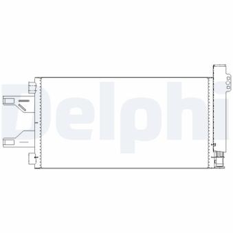 Condenseur, climatisation DELPHI OEM 1610115880