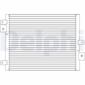 Condenseur, climatisation DELPHI TSP0225681
