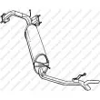 Silencieux arrière BOSAL [282-963]