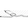 Silencieux central BOSAL [283-657]