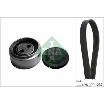 Jeu de courroies trapézoïdales à nervures INA OEM 059260849B Jeu de courroies trapézoïdales à nervures INA OEM 059260849B