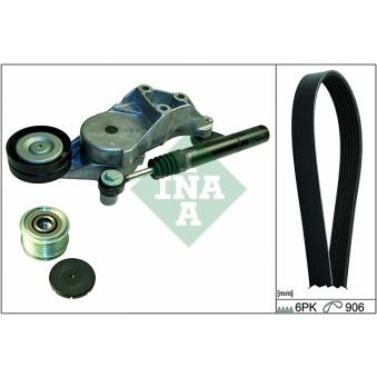 Jeu de courroies trapézoïdales à nervures INA OEM 038903315C