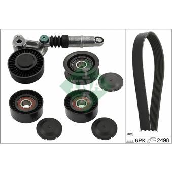 Jeu de courroies trapézoïdales à nervures INA OEM 059903341j Jeu de courroies trapézoïdales à nervures INA OEM 059903341j