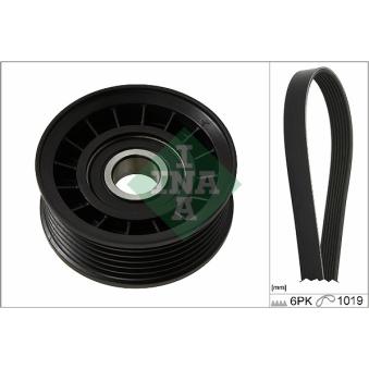 Jeu de courroies trapézoïdales à nervures INA OEM me8v2q6d361aa Jeu de courroies trapézoïdales à nervures INA OEM me8v2q6d361aa