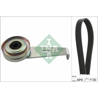 Jeu de courroies trapézoïdales à nervures INA OEM 5750TK