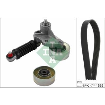 Jeu de courroies trapézoïdales à nervures INA OEM 5750rf Jeu de courroies trapézoïdales à nervures INA OEM 5750rf