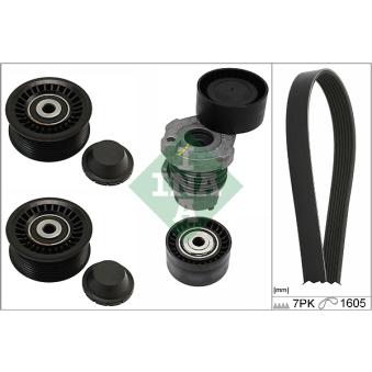 Jeu de courroies trapézoïdales à nervures INA OEM 6992000300