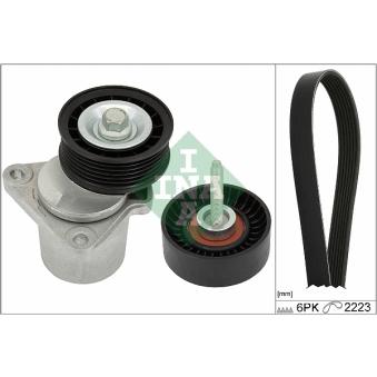 Jeu de courroies trapézoïdales à nervures INA OEM 1s7q6c301ab Jeu de courroies trapézoïdales à nervures INA OEM 1s7q6c301ab