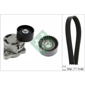 Jeu de courroies trapézoïdales à nervures INA OEM 1192700Q0E Jeu de courroies trapézoïdales à nervures INA OEM 1192700Q0E