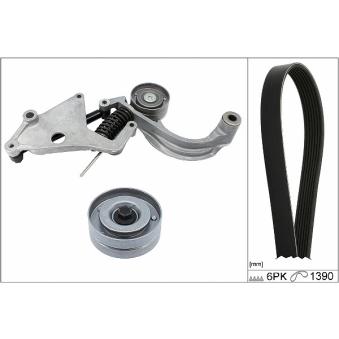 Jeu de courroies trapézoïdales à nervures INA OEM 7520199 Jeu de courroies trapézoïdales à nervures INA OEM 7520199