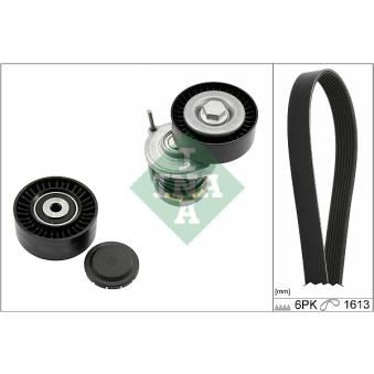 Jeu de courroies trapézoïdales à nervures INA OEM 022145933AG Jeu de courroies trapézoïdales à nervures INA OEM 022145933AG