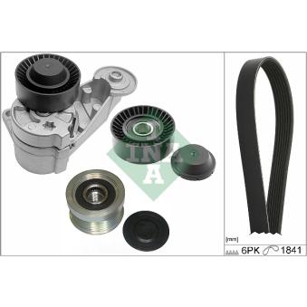 Jeu de courroies trapézoïdales à nervures INA OEM 9459077 Jeu de courroies trapézoïdales à nervures INA OEM 9459077