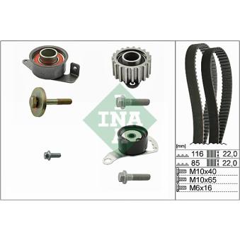 Kit de distribution INA OEM 97ff6k254da