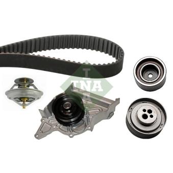 Pompe à eau + kit de courroie de distribution INA 530 0158 30 pour VOLVO V70 2.6 - 150cv