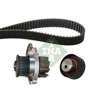 Pompe à eau + kit de courroie de distribution INA 530 0228 30 pour FIAT STILO 1.4 16V - 90cv