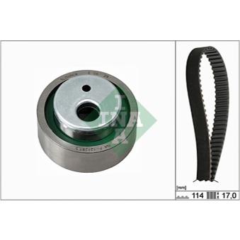 Kit de distribution INA 530 0258 10 pour SMART CROSSBLADE 1.6 - 87cv