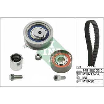 Kit de distribution INA OEM 06D109119 Kit de distribution INA OEM 06D109119