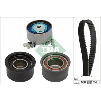 Kit de distribution INA 530 0444 10 pour OPEL ZAFIRA 2.0 VAN - 200cv