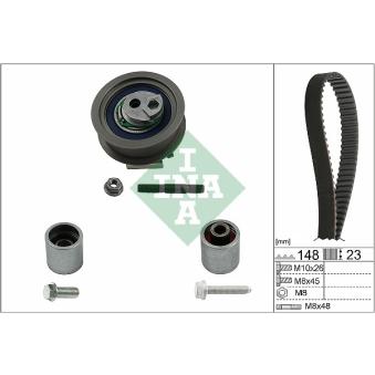 Kit de distribution INA OEM 06D109243C