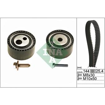 Kit de distribution INA OEM 9655253680 Kit de distribution INA OEM 9655253680