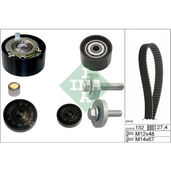 Kit de distribution INA 530 0639 10 pour RENAULT WIND 1.6 - 133cv