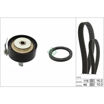 Kit de courroie crantée INA OEM CM5G6K245EB