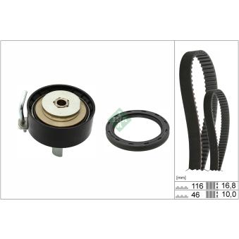 Kit de courroie crantée INA OEM CM5G6K245EB