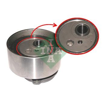 Poulie-tendeur, courroie crantée INA [531 0198 20]