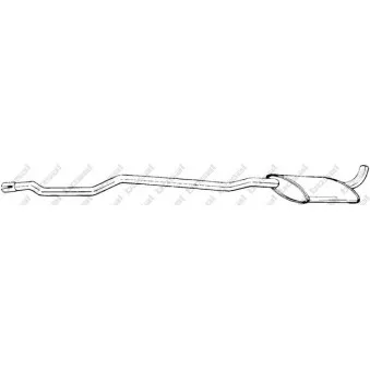 Silencieux central BOSAL 284-347