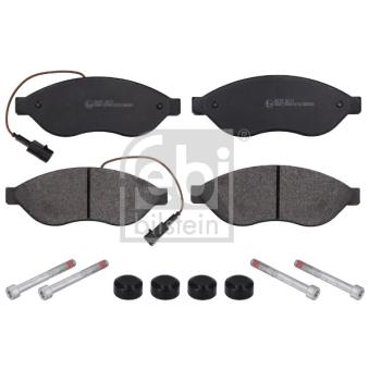 Jeu de 4 plaquettes de frein avant FEBI BILSTEIN OEM 1647863980 Jeu de 4 plaquettes de frein avant FEBI BILSTEIN OEM 1647863980