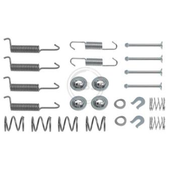 Kit d'accessoires, mâchoire de frein A.B.S. 0016Q