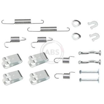 Kit d'accessoires, mâchoires de frein de stationnement A.B.S. [0028Q]
