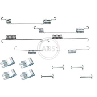 Kit d'accessoires, mâchoire de frein A.B.S. 0030Q pour FORD FOCUS 1.5 TDCi - 120cv