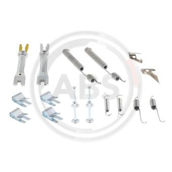 Kit d'accessoires, mâchoire de frein A.B.S. 0053SQ