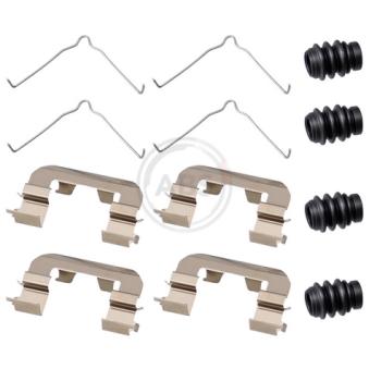 Kit d'accessoires, plaquette de frein à disque A.B.S. [0103Q]