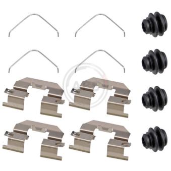 Kit d'accessoires, plaquette de frein à disque A.B.S. [0104Q]